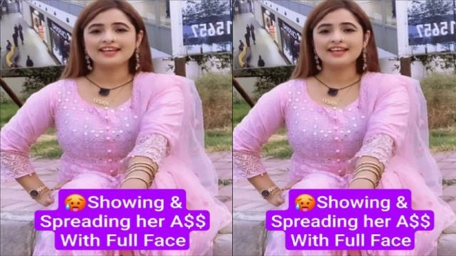 Marvi Chaudhari Famous Paki TikToker Showing Huge Ass