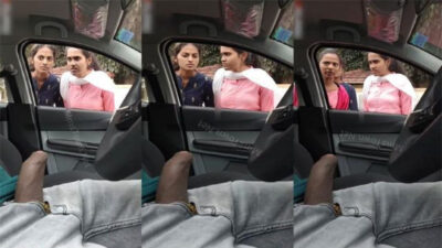 Desi Tamil Daring Guy Masturbating in Car in front off Girls Shocked