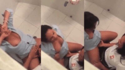 Muslim Lesbians sister Pussy licking and Fingering in Bathroom mms