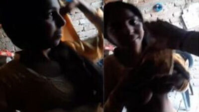 Bhojpuri Jija Forcedly showing boobs of younger Saali viral mms